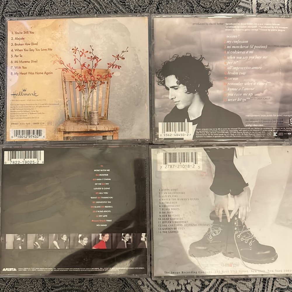 4 CD’s - Picture 2 of 3